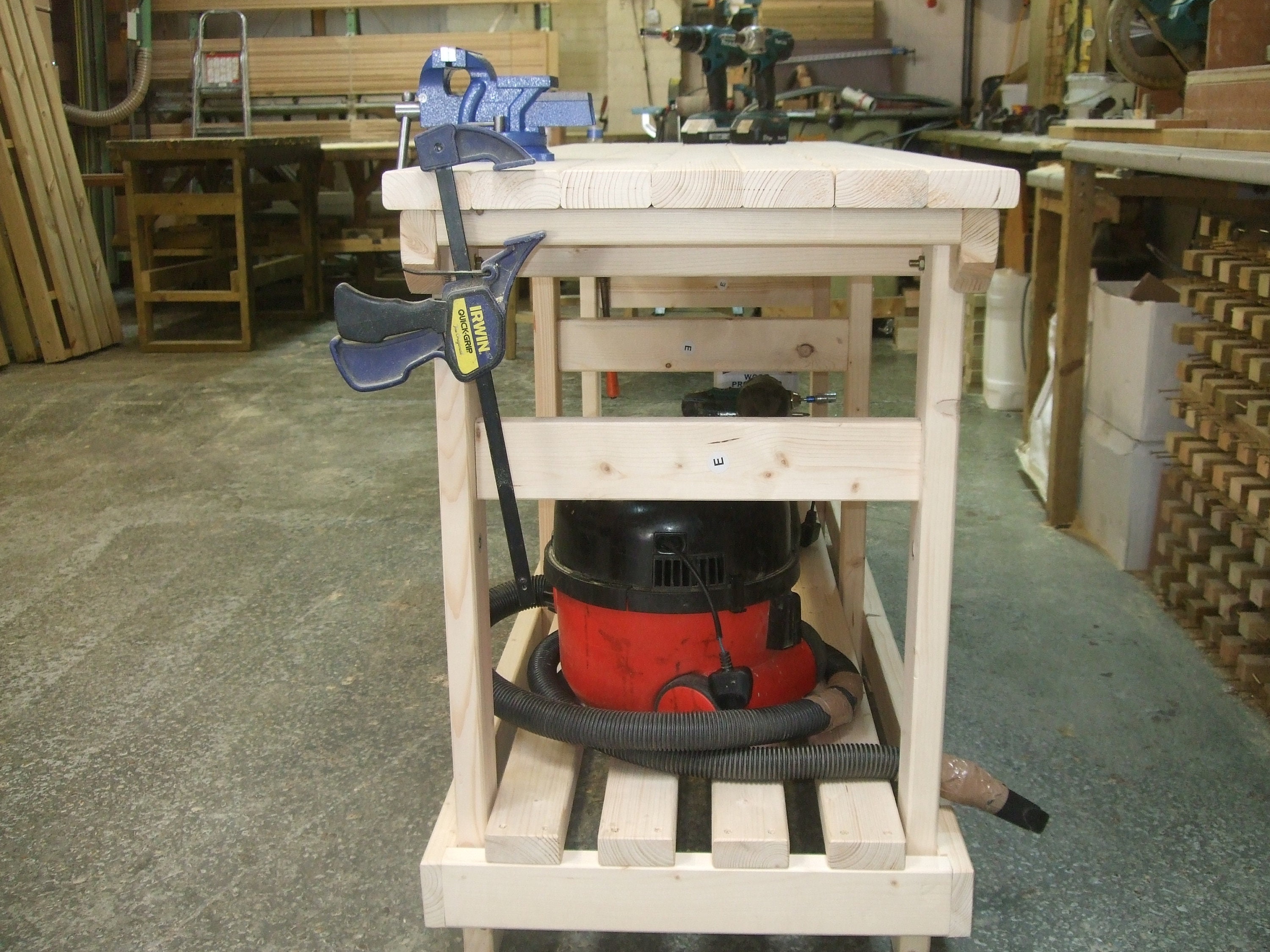 6FT Wooden Work Bench HEAVY DUTY - Etsy UK