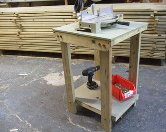 2ft x2ft strong work bench table wooden