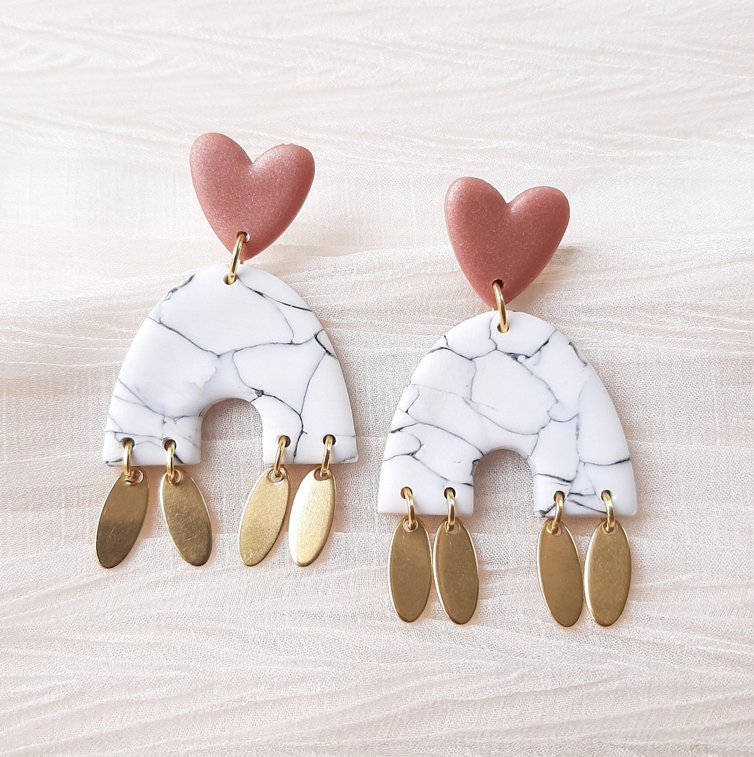 Earrings, Handmade in France, Model 