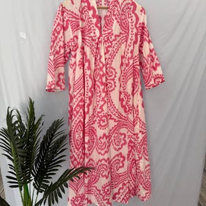 Indian Unique Printed Dress Cotton Boho Maxi Marshal Dress, Indian Ethnic Summer Outfit Artisan Printed Festival Wear Woman Gift