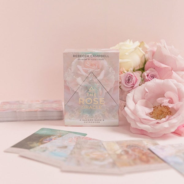 RoseOracle cards, tarot cards, angel cards, Flower oracle, UK