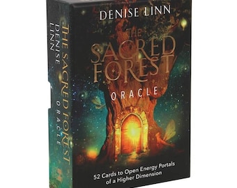 Scared Forest Oracle Cards, divination, tarot cards, nature healing, UK, fortune telling
