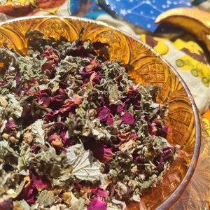 Moon Phase Incense Blend: Hand Blended Organic Loose Leaf