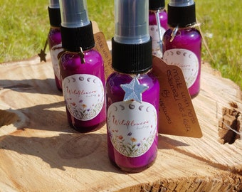 Meditation spray, yoga mist, crystal infused, room mist, natural incense spray, aromatherapy spray