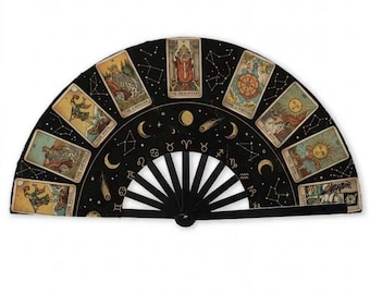 Handwaaier voor tarotkaarten