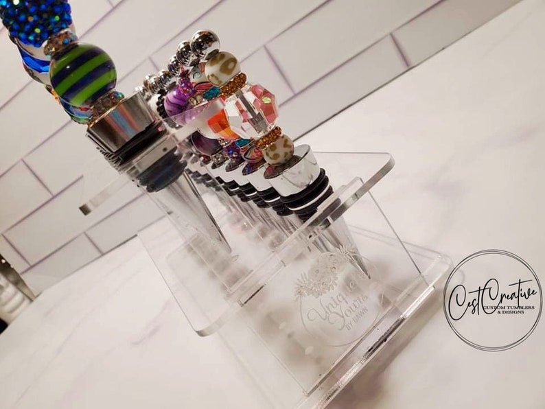 Wine Bottle Stopper Display Stand Etsy