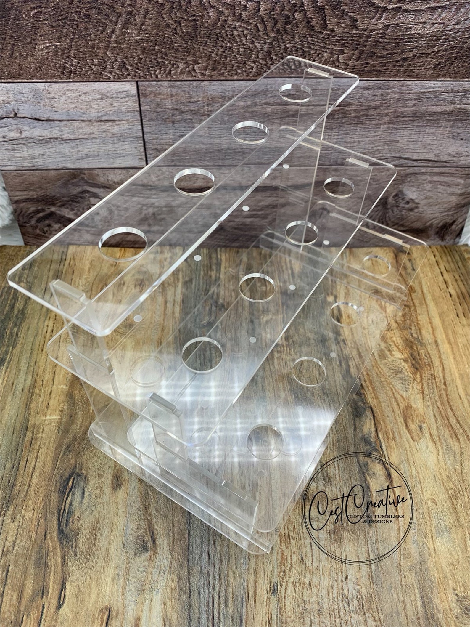 Wine Bottle Stopper Display Stand Etsy