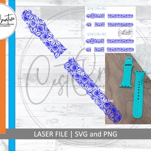 Mandala Uhr Band LASER FILE
