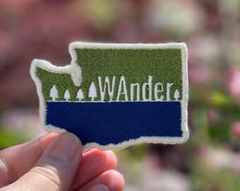 WAnder Washington State Embroidery File .PES .DST .JEF and more