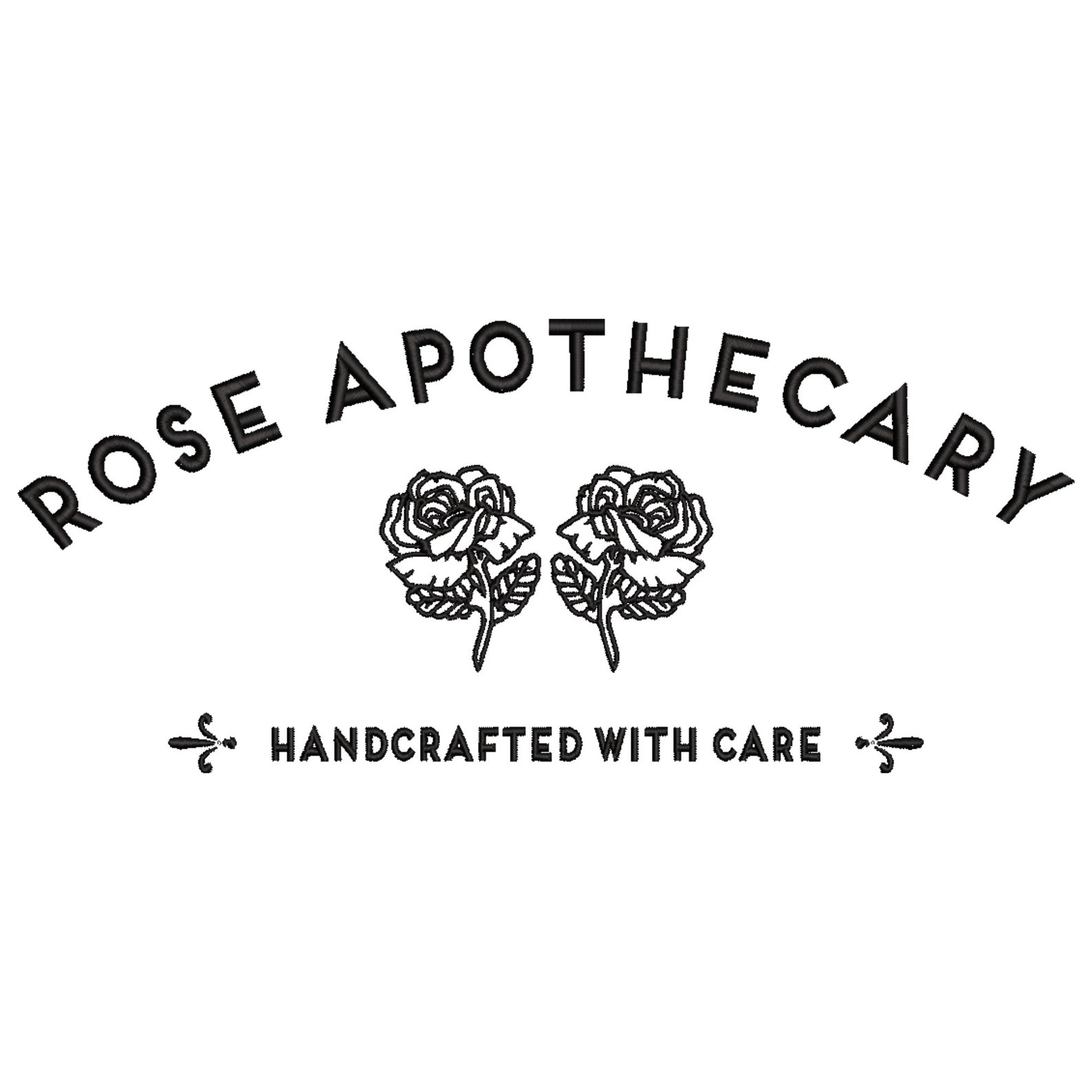 Rose Apothecary Machine Embroidery File Large Size Etsy