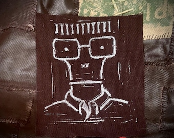 Descendents Linocut Patch
