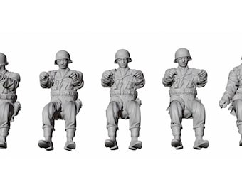 Conductores del ejército de EE. UU. de la Segunda Guerra Mundial: conjunto de 5 figuras