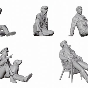 RAF WWII The Few En attendant la prochaine sortie Ensemble de 5 figurines image 5