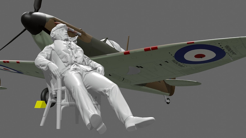 RAF WWII The Few En attendant la prochaine sortie Ensemble de 5 figurines image 2