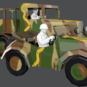 WWII Japanese Army - 5 Figure Set