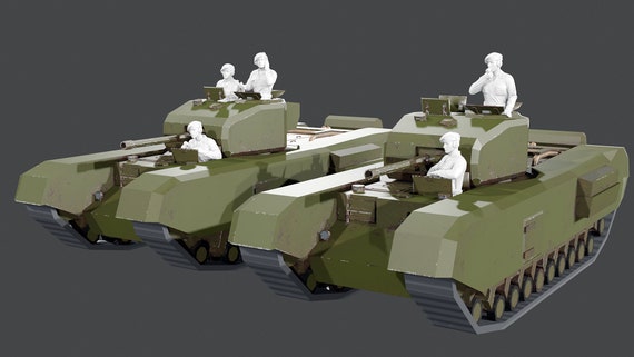 WWII British Tank Crew - Berets - 5 Figure Set - Etsy UK