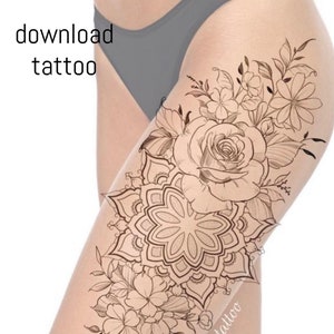 Mandala thigh