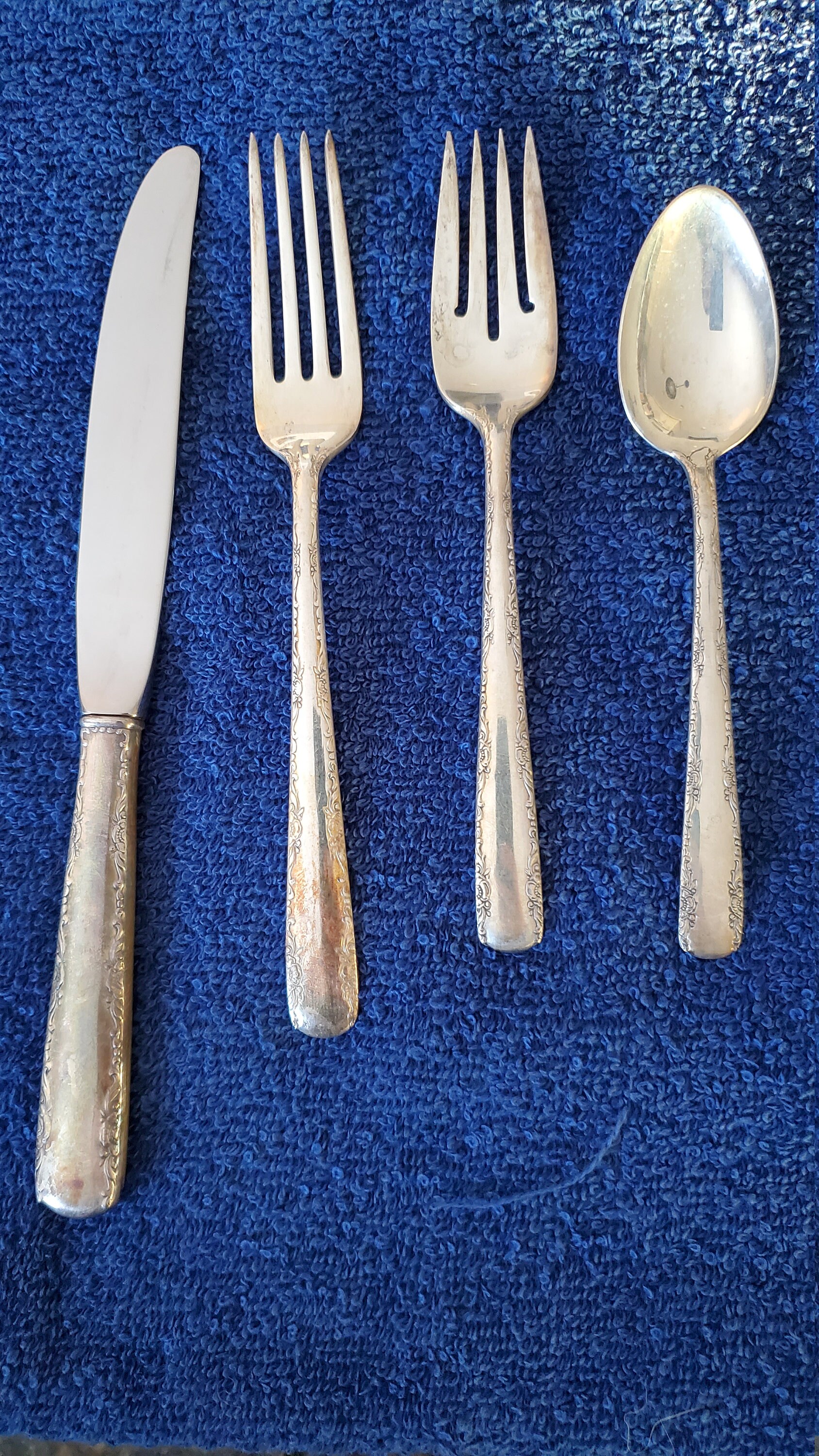 Gorham Sterling Camellia Flatware Etsy