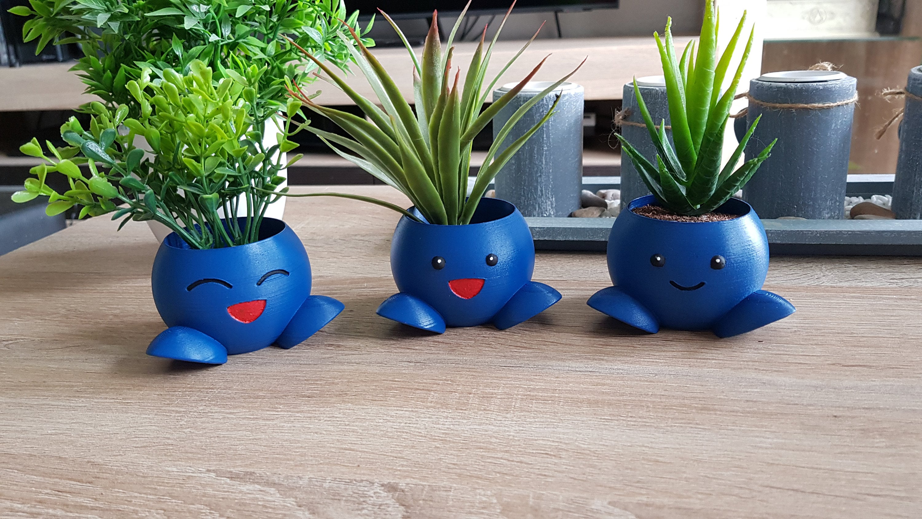 Oddish Planter / Pokemon Planter / Oddish / Myrapla - Etsy