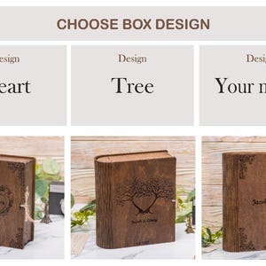 Personalized wooden gift memory box. This box is suitable for any occasion: birthday, anniversary, wedding or other feast.
