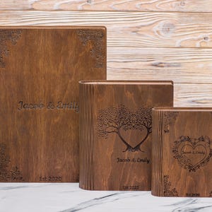 Personalized wooden gift memory box. This box is suitable for any occasion: birthday, anniversary, wedding or other feast.