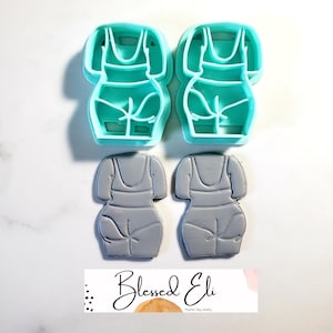 WOMEN BODY- Bra and Undies- Polymer Clay Cutter