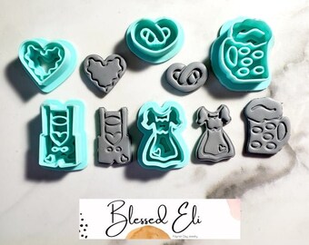 German Designs Polymer clay cutters