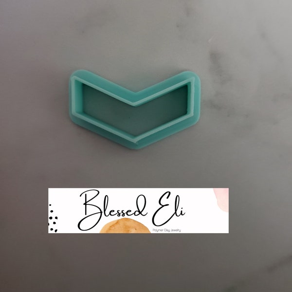 Chevron Polymer Clay Cutter