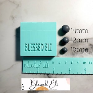 Circle Bead Roller with cutter - polymer clay