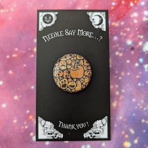 Pumpkins 4 - Halloween - Needle Minder - for cross stitch, embroidery