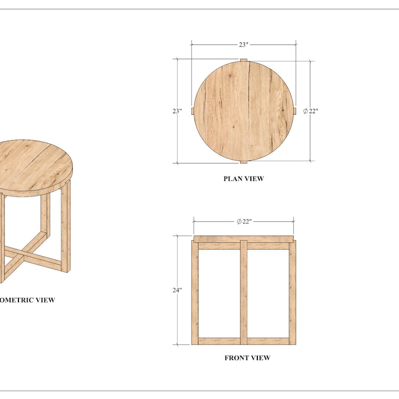 End Table Plans - Etsy