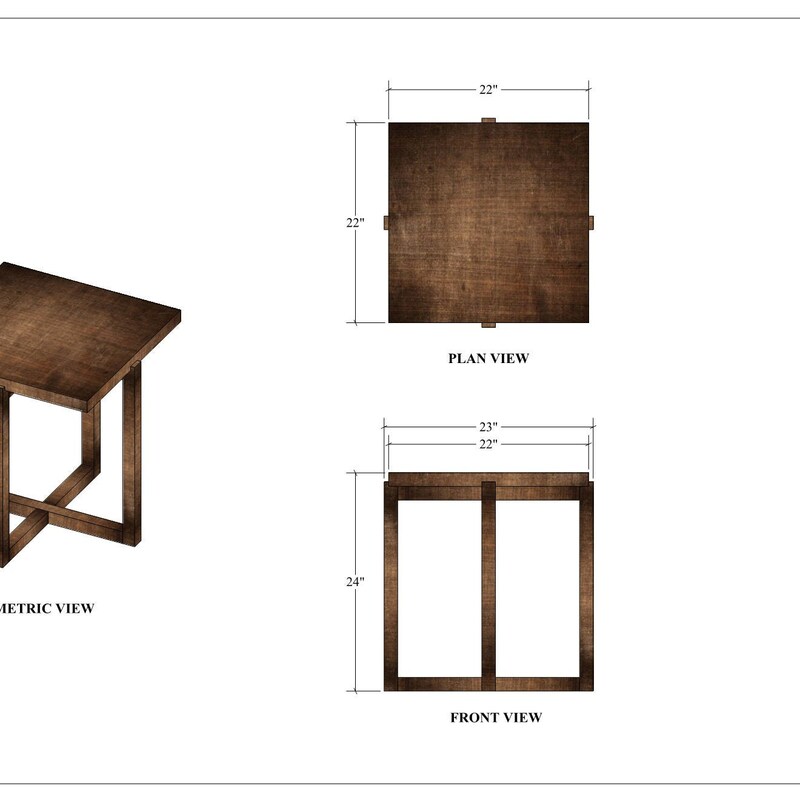 End Table Plans - Etsy