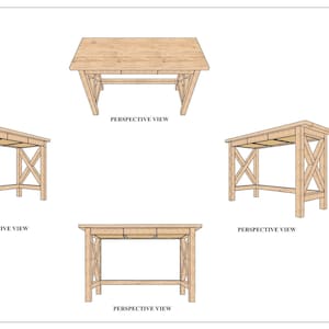 Schreibtisch im Landhausstil