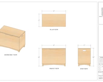 Kids Toy Box Plans