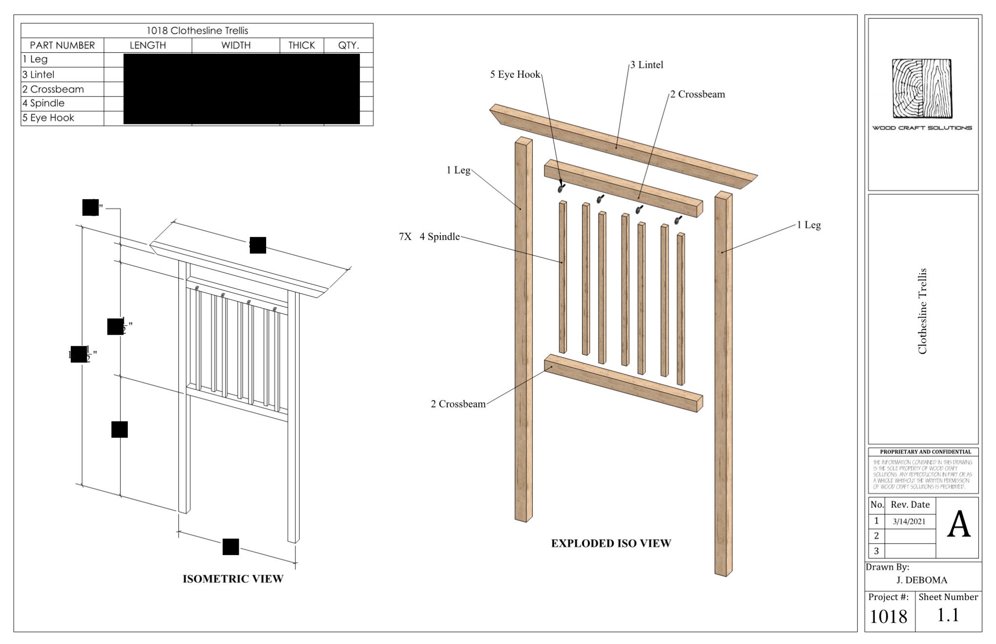 Clothesline Trellis Plans Etsy