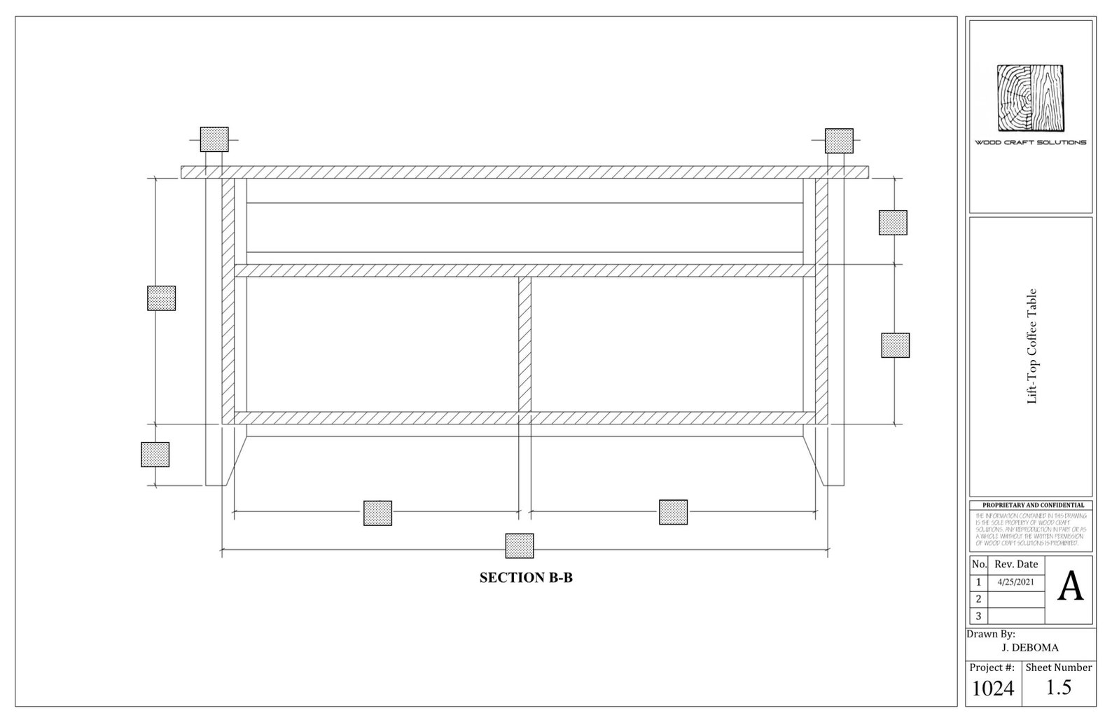 Lift Top Coffee Table Plans Etsy