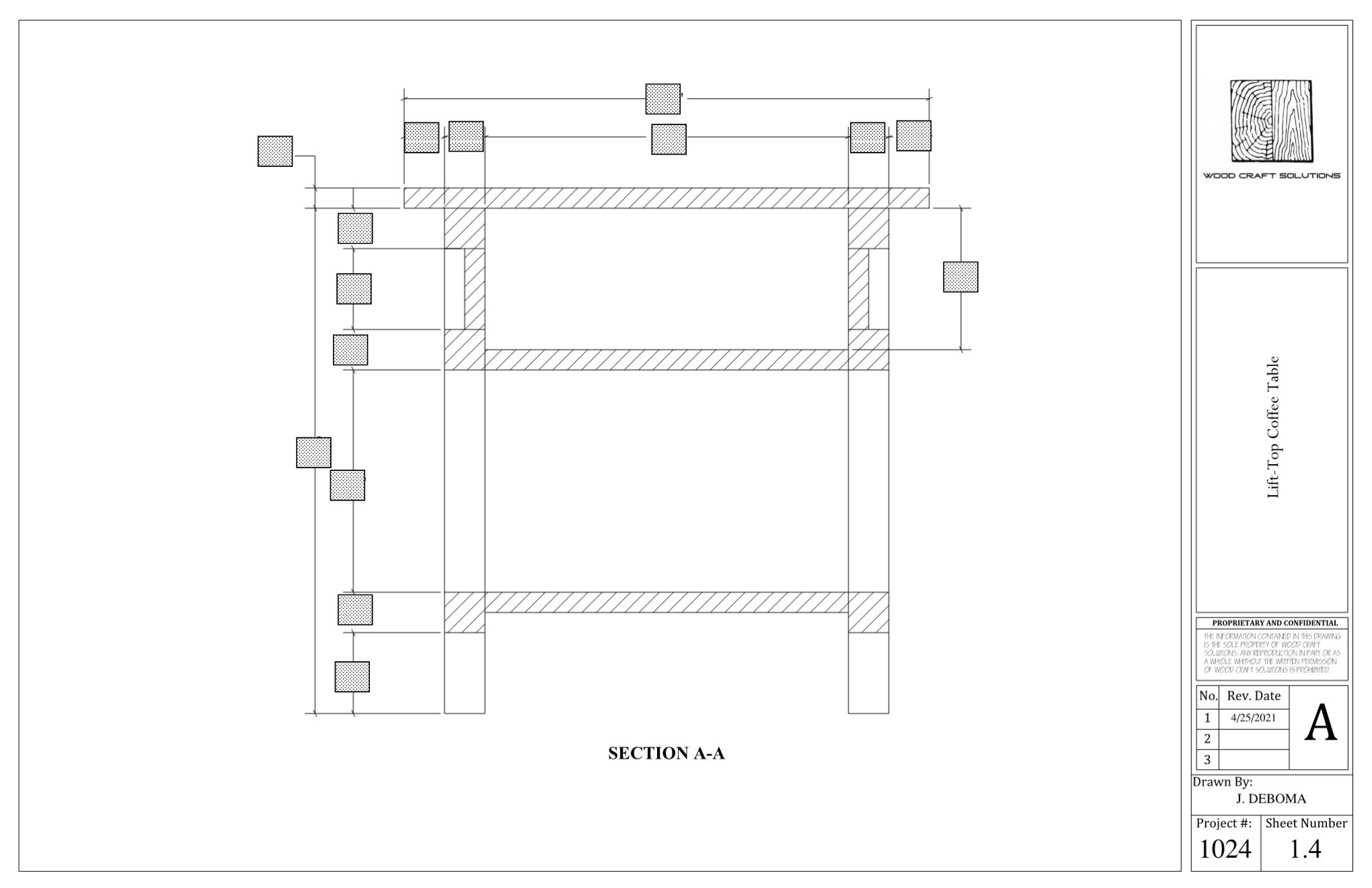 Lift Top Coffee Table Plans Etsy