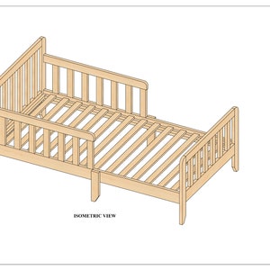 Toddler Bed Plans Version 1