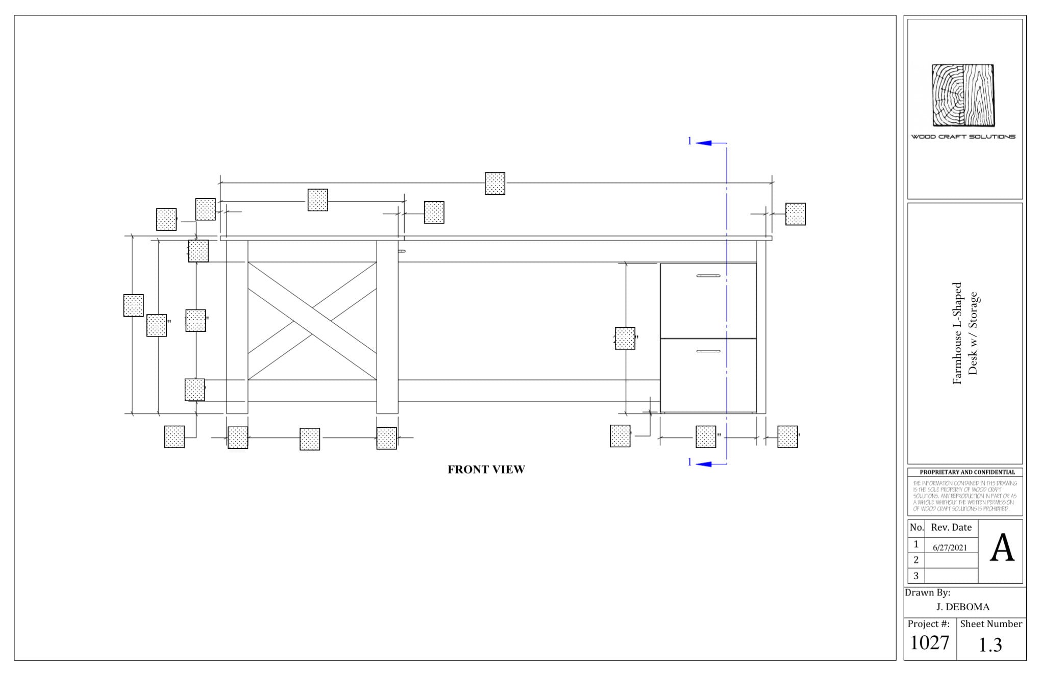 Farmhouse Lshaped Desk Storage Plans Etsy