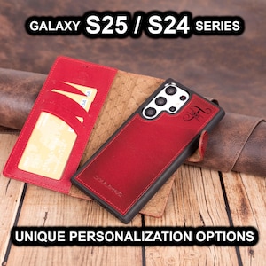 Cartera desmontable para Samsung Galaxy S25 Ultra, cartera de cuero para Samsung S25 Plus, funda de cuero para S25, funda tipo billetera para Galaxy S24 Ultra, funda para S24 Plus