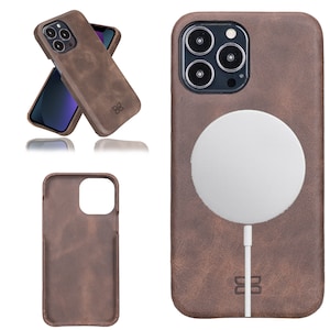 dark brown color apple iphone 13 series leather back cover fully leather case