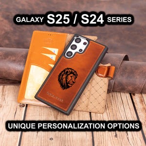 Custodia a portafoglio personalizzata in pelle pieno fiore per Samsung Galaxy S25 Ultra, custodia in pelle per telefono S25 Ultra, custodia S25 Plus, custodia in pelle S25