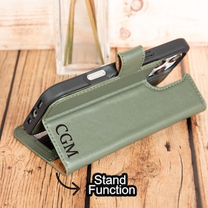 Funda magnética desmontable para iPhone 16 Pro, billetera de cuero para iPhone 16 Pro Max, billetera con bloqueador RFID para tarjetas de crédito, funda MagSafe para iPhone 16 Pro