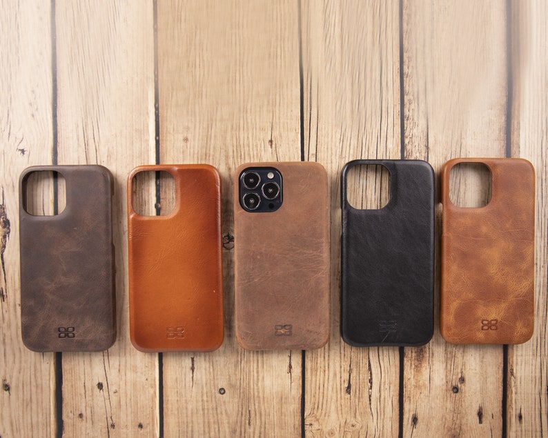 iphone 13 series leather phone case