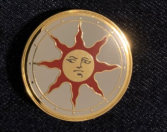 Sunlight Shield Hard Enamel Pin