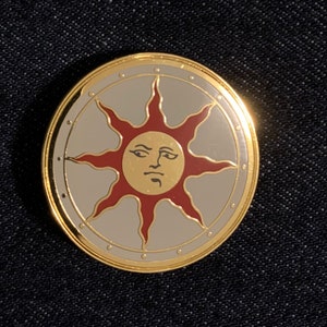 Sunlight Shield Hard Enamel Pin