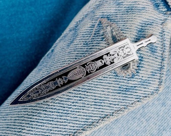 Ludwig's Holy Blade Hard Enamel Pin