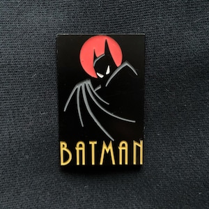 Masked Vigilante - Glow In The Dark Soft Enamel Pin