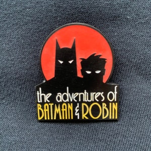 Masked Vigilante And His Ward - Soft Enamel Pin
