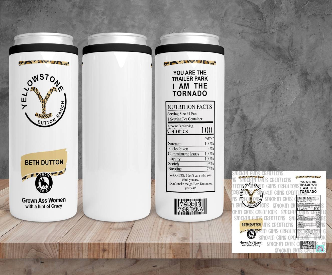 Drink & Barware Yellowstone Can Coolers Drinkware